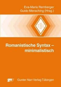 Enlarge image Cover: Romanistische Syntax - minimalistisch - Narr Francke Attempto
