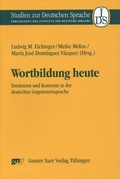 Cover: Wortbildung heute - Narr Francke Attempto