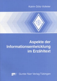 Abbildung von: Aspekte der Informationsentwicklung im Erzähltext - Narr Francke Attempto