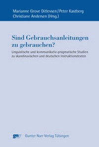 Abbildung von: Sind Gebrauchsanleitungen zu gebrauchen? - Narr Francke Attempto