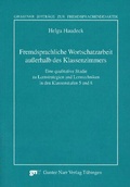 Cover: Fremdsprachliche Wortschatzarbeit au&szlig;erhalb des Klassenzimmers - Narr Francke Attempto