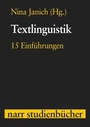 Cover: Textlinguistik: 15 Einführungen - Narr Francke Attempto