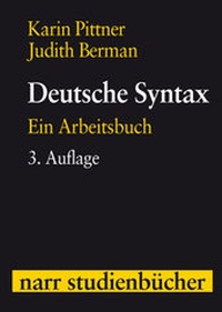 Enlarge image Cover: Deutsche Syntax - Narr Francke Attempto