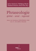 Cover: Phraseologie global - areal - regional - Narr Francke Attempto