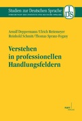 Cover: Verstehen in professionellen Handlungsfeldern - Narr Francke Attempto