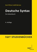 Cover: Deutsche Syntax - Narr Francke Attempto