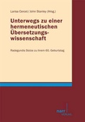 Cover: Unterwegs zu einer hermeneutischen &Uuml;bersetzungswissenschaft - Narr Francke Attempto