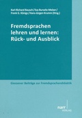 Cover: Fremdsprachen lehren und lernen: R&uuml;ck- und Ausblick - Narr Francke Attempto
