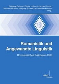 Abbildung von: Romanistik und Angewandte Linguistik - Narr Francke Attempto
