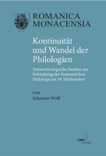 Cover: Kontinuit&auml;t und Wandel der Philologien - Narr Francke Attempto