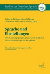 Abbildung von: Sprache und Einstellungen - Narr Francke Attempto