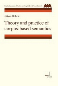 Abbildung von: Theory and practice of corpus-based semantics - Narr Francke Attempto