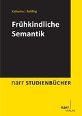 Cover: Fr&uuml;hkindliche Semantik - Narr Francke Attempto