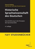 Cover: Historische Sprachwissenschaft des Deutschen - Narr Francke Attempto