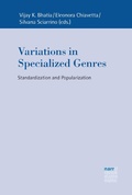 Cover: Variation in Specialized Genres - Narr Francke Attempto