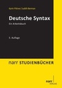 Cover: Deutsche Syntax - Narr Francke Attempto