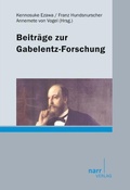 Cover: Beitr&auml;ge zur Gabelentz-Forschung - Narr Francke Attempto