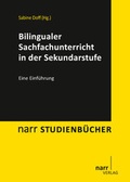 Cover: Bilingualer Sachfachunterricht in der Sekundarstufe - Narr Francke Attempto