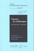 Cover: Theorie der Ordnungen - De Gruyter Oldenbourg