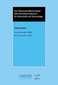 Bild: Der Wissenschaftliche Beirat beim Bundesministerium für Wirtschaft - Gutachten - De Gruyter Oldenbourg