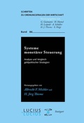 Cover: Systeme monet&auml;rer Steuerung - De Gruyter