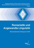 Cover: Romanistik und Angewandte Linguistik - Narr Francke Attempto