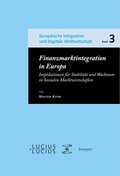 Cover: Finanzmarktintegration in Europa - De Gruyter