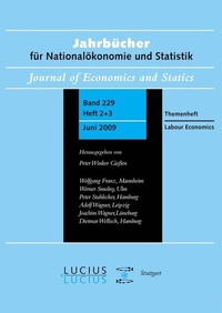 Enlarge image Cover: Labour Economics - De Gruyter Oldenbourg