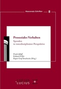 Cover: Prosoziales Verhalten - De Gruyter Oldenbourg