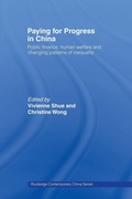 Cover: Paying for Progress in China - Routledge