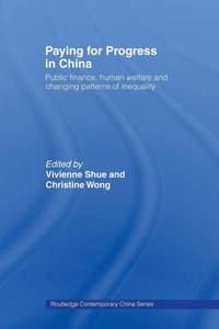 Enlarge image Cover: Paying for Progress in China - Routledge