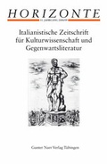 Cover: Horizonte. Italianistische Zeitschrift f&uuml;r Kulturwissenschaft und Gegenwartsliteratur - Narr Francke Attempto