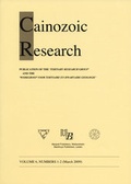 Cover: Cainozoic Research - Margraf