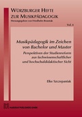 Cover: Musikp&auml;dagogik im Zeichen von Bachelor und Master - Margraf