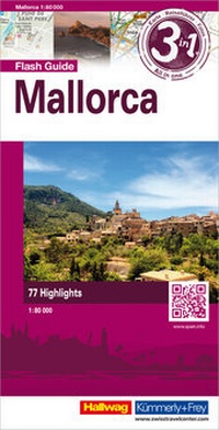 Abbildung von: Mallorca Flash Guide Strassenkarte 1:80 000 - Hallwag