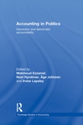 Bild: Accounting in Politics - Routledge