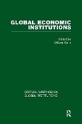 Cover: Global Economic Institutions - Routledge