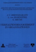 Cover: Verhaltensmanagement in Organisationen - Peter Lang Verlag