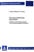 Cover: Die neue italienische Psychiatrie - Peter Lang Verlag