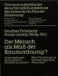 Cover: Der Mensch als Ma&szlig; der Raumordnung? - Peter Lang Verlag