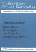 Cover: Theoretische Grundlagen des Controlling - Peter Lang Verlag