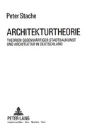 Cover: Architekturtheorie - Peter Lang Verlag
