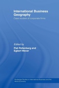 Cover: International Business Geography - Routledge