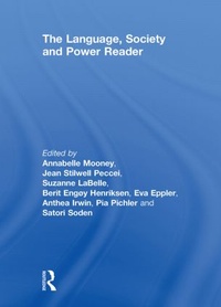 Enlarge image Cover: The Language , Society and Power Reader - Routledge