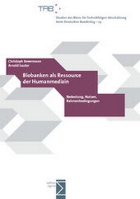 Enlarge image Cover: Biobanken als Ressource der Humanmedizin - edition sigma
