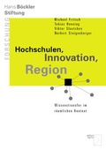 Cover: Hochschulen, Innovation, Region - edition sigma