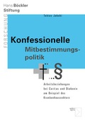 Cover: Konfessionelle Mitbestimmungspolitik - edition sigma