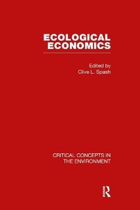Enlarge image Cover: Ecological Economics - Routledge