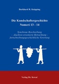 Cover: Die Kundschaftergeschichte Numeri 13-14 - Kovac, Dr. Verlag