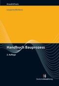 Cover: Handbuch Bauprozess - Deutscher Anwaltverlag